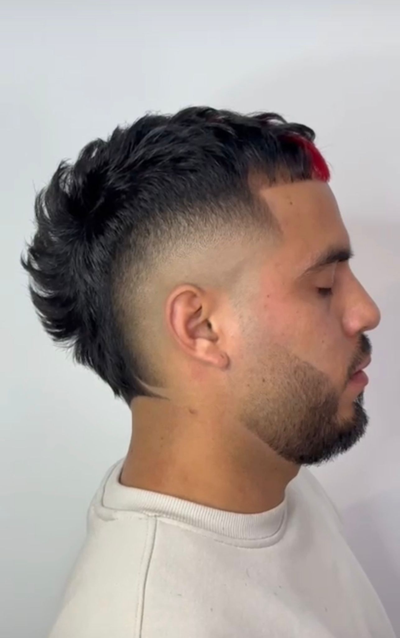 Clean fade and beard combo by Alex Urbaez Barber in Gainesville Florida
